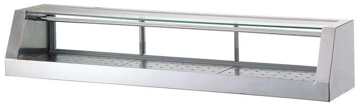 Turbo Air - TSSC-6. Commercial 72 Sushi Display Case Pre-piped for remote refrigeration