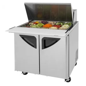Turbo Air - TST-36SD-15-N6. Commercial Super Deluxe sandwich/salad unit. Two-section