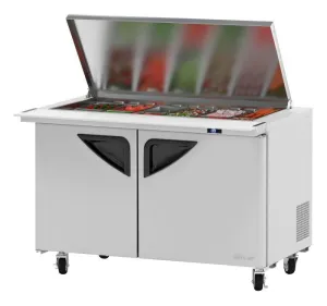 Turbo Air - TST-48SD-18-N-FL. Commercial Super Deluxe series. Food Prep Table. Mega Top