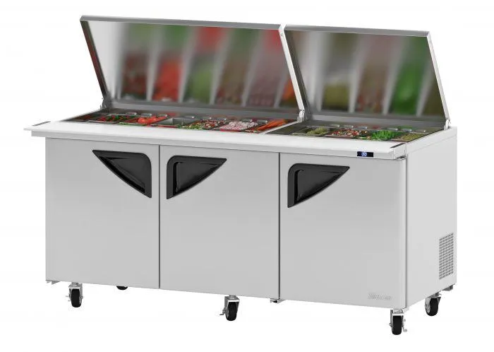 Turbo Air - TST-72SD-30-N-FL. Commercial Super Deluxe series. Food Prep Table. Mega Top