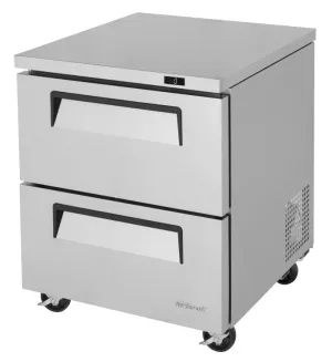 Turbo Air - TUF-28SD-D2-N. 2 Drawers Undercounter Freezer