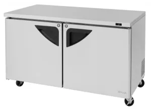 Turbo Air - TUF-60SD-N. 2 Solid Doors Undercounter Freezer