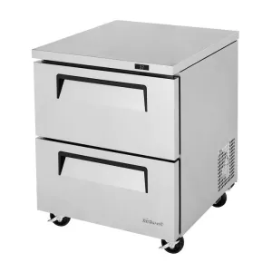 Turbo Air - TUR-28SD-D2-N. 2 Drawers Undercounter Refrigerator