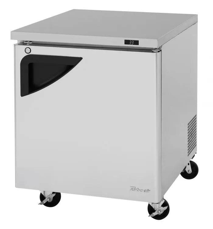 Turbo Air - TUR-28SD-N(-L). 1 Solid Door Undercounter Refrigerator