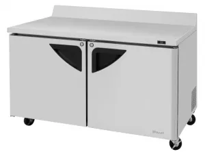 Turbo Air - TWR-60SD-N. 2 Solid Doors Worktop Refrigerator
