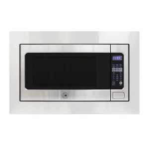 Vinotemp - BR-MW-BI22-S. Brama by Vinotemp 24 Built-In Microwave Oven with Trim Kit. 2.2 cu. ft. Capacity. in Stainless Steel