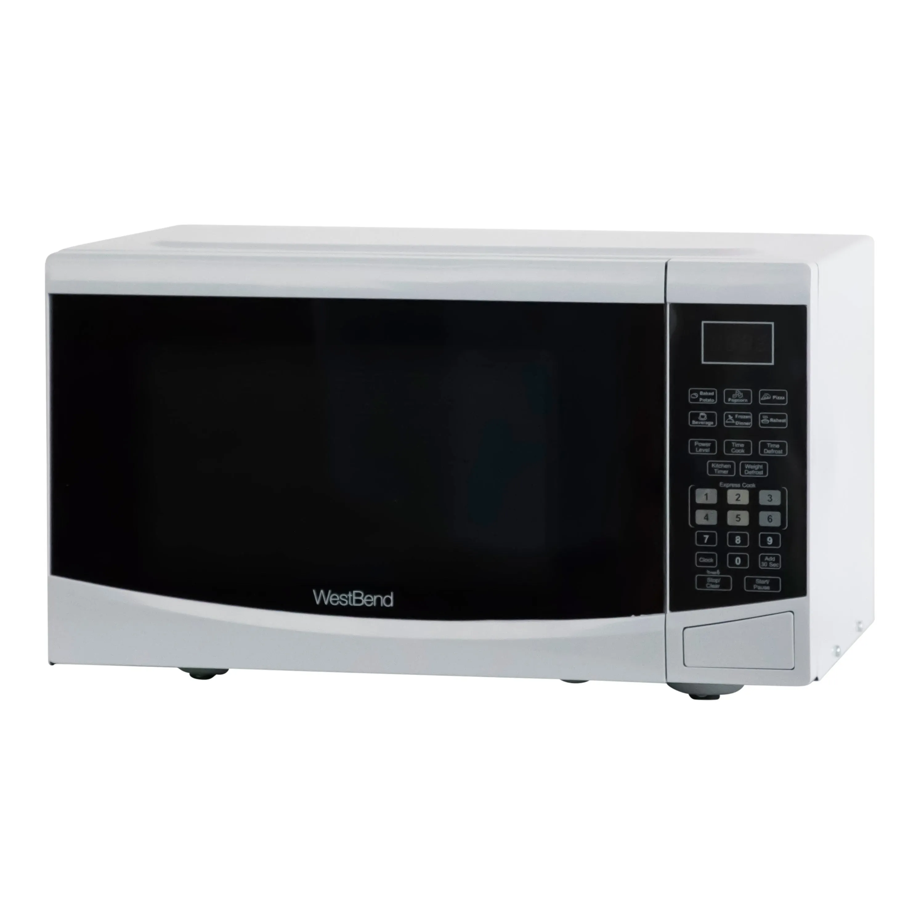 West Bend - WBMW92W. West Bend 0.9 cu. ft. Microwave Oven. in White